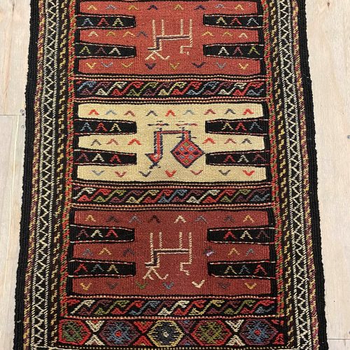 0.9x0.5M Kurdi Handmade Kilim