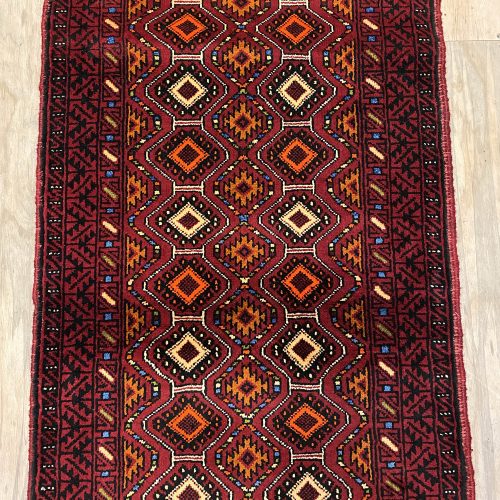 2m Persian Balouchi Nomadic Runner