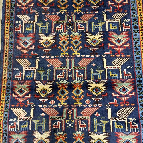 1.1x0.8M Hamedan Persian Rug
