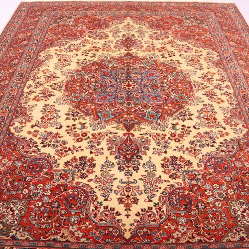3.4x2.4M Classic Persian Sabzevar Rug