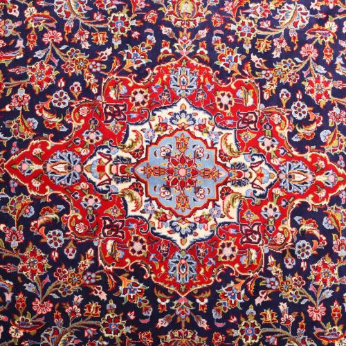 3.5x2.4M Royal Traditional Persian Kashan Rug