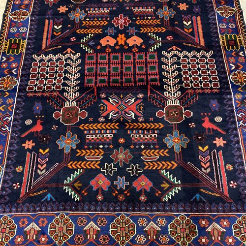 4x1.6M Antique Saveh Persian Runner