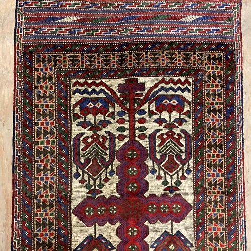 3.8M Antique Sirjan Persian Runner