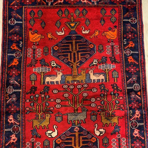3m Hamedan Persian Runner