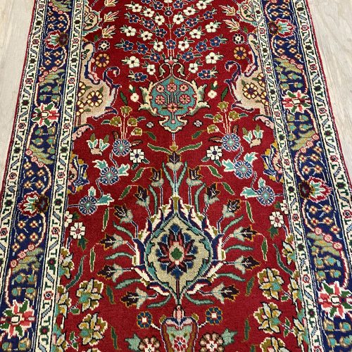 4.4m Vase Design Tabriz Persian Runner