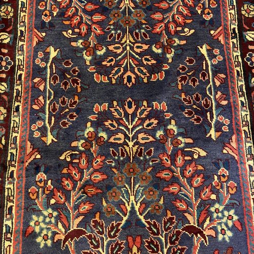 4M Long Tribal Handmade Hamedan Runner