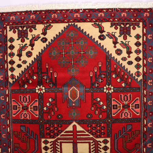 2x1.1M Tribal Persian Saveh Rug