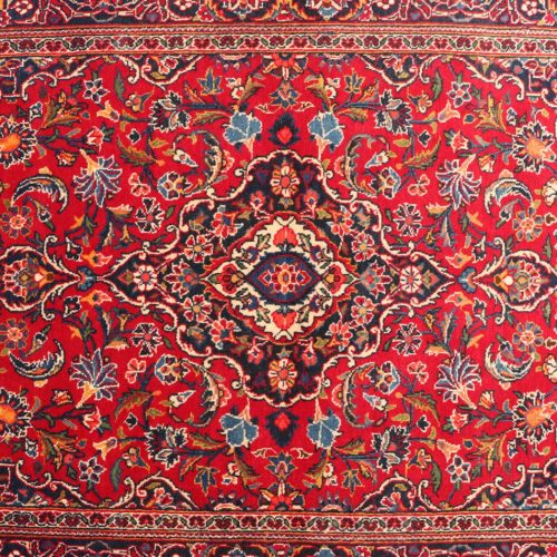 1.6x1.1M Antique Persian Kashan Rug