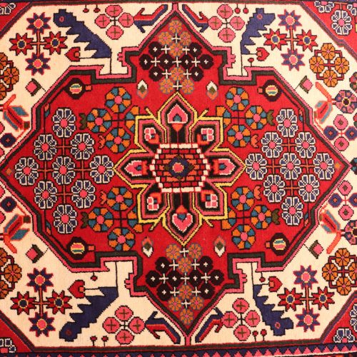 1.6x1.1M Tribal Persian Saveh Rug