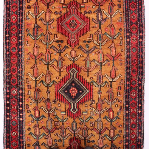 3m Old Hamedan Persian Runner (50yrs)