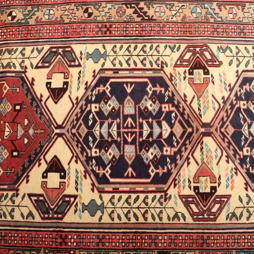 3x1.3 M Ardebil Serapi Persian Runner Rug