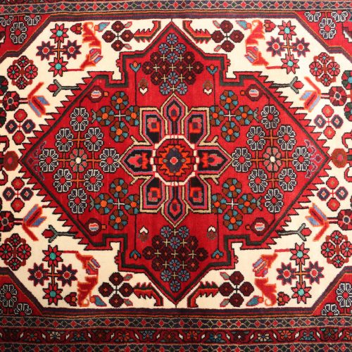 1.6x1.1M Tribal Persian Saveh Rug
