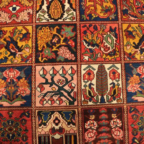 3.6x1.7M Vintage Bakhtiari Persian Rug