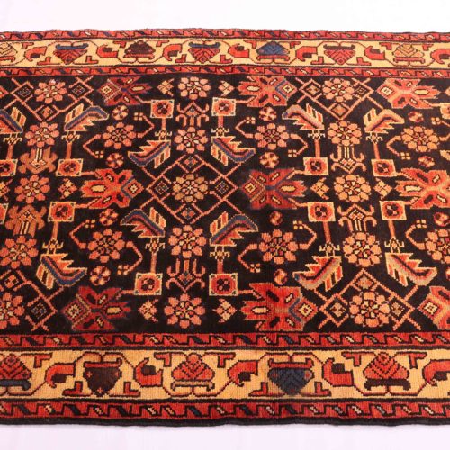 3M Vintage Hamadan Persian Runner (Malayer)