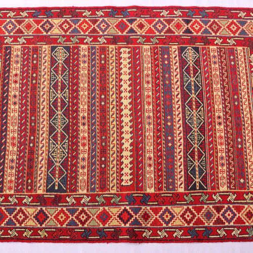 1.4x1M Persian Sumak Kilim Rug