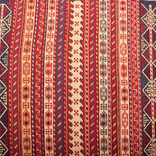 1.4x1M Persian Sumak Kilim Rug