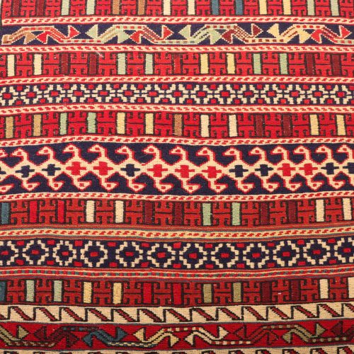 1x0.9M Persian Sumak Kilim Rug