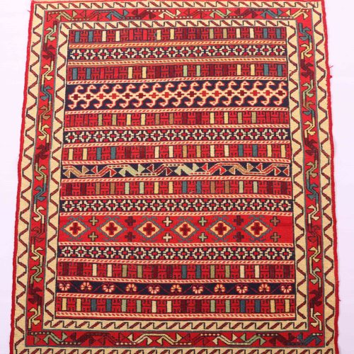 1x0.9M Persian Sumak Kilim Rug