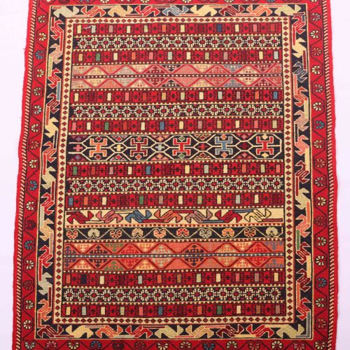 1x0.9M Persian Sumak Kilim Rug