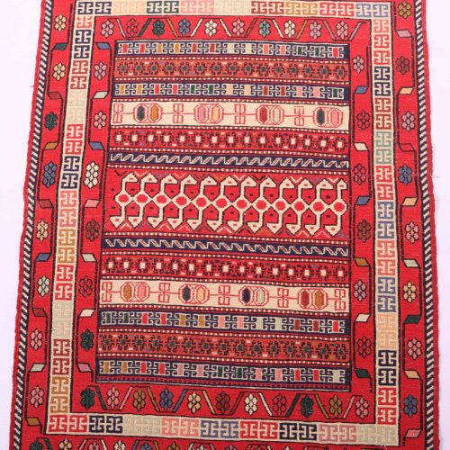 1x0.8M Persian Sumak Kilim Rug