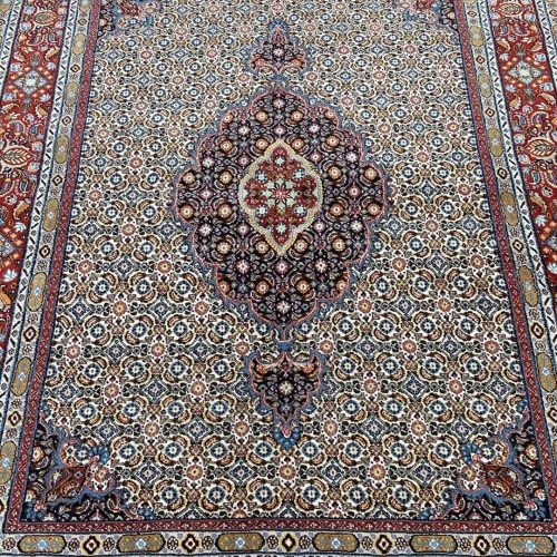 2x1.5M Fine Herati Birjand Persian Rug (Mahi)