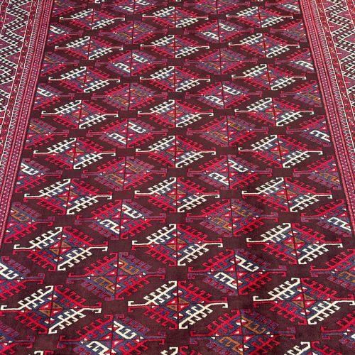 3.1x2.1M Tribal Persian Turkoman Rug
