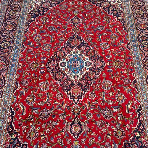 3.2x2.1M Royal Traditional Persian Kashan Rug