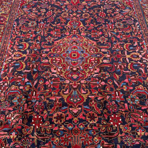 3.7x2.4M Antique Nanaj Persian Rug