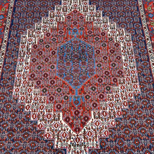 1.6x1M Kurdish Senneh Bijar Rug