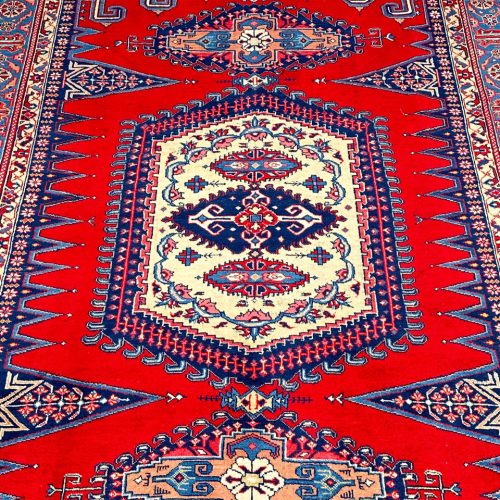 3.1x2.1M Tribal Vis Rug