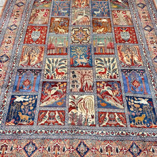 Garden Design Kashmar Persian Rug